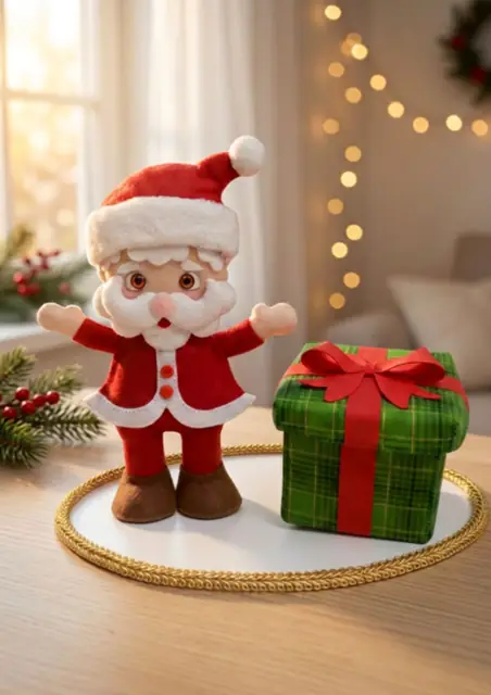 Caixinha Papai Noel e Presente