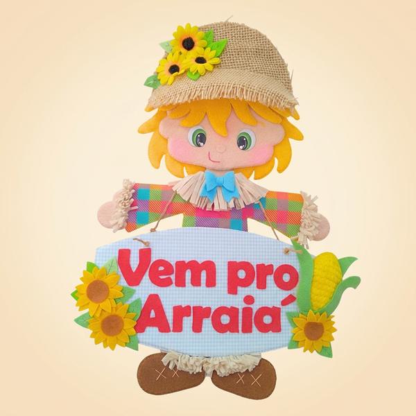 Plaquinha Espantalho